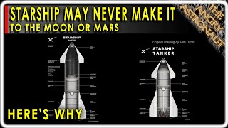 SpaceX Starship may never reach the Moon or Mars Heres why [upl. by Omik]