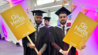 Graduation ceremony University of Hertfordshire  ST AlbansUK [upl. by Nwahsal203]