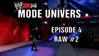 Fr WWE 2K14  Mode Univers  Episode 4  Raw 2 [upl. by Codd703]