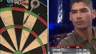 Darryl Fitton vs Jelle Klaasen Part 3  2007 International Dart League  Round 1 [upl. by Mulderig]