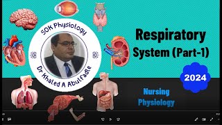 Respiratory System Physiology Part1 Nursing 62024 by Dr Khaled A Abulfadle [upl. by Oicor]