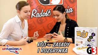 Rój 🐝 zasady i przykładowa rozgrywka [upl. by Arikehs]