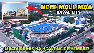 DAVAO CITY NCCC MALL MAA MAGBUBUKAS NA NGAYONG DISYEMBRE [upl. by Sands522]