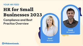 HR for Small Businesses 2023  Compliance and Best Practice Overview [upl. by Verena160]