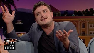 Josh Hutcherson Drops Veganism for Thanksgiving [upl. by Enirok180]