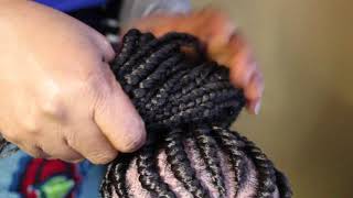 Comment Faire une Tresse Africaine  Tresse en Écaille [upl. by Dustan]