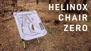 Helinox Chair Zero Review [upl. by Lenneuq340]