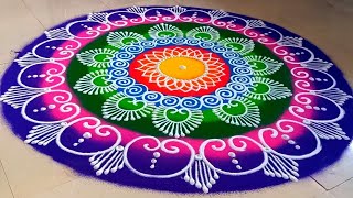 Dasra special galicha rangoli  sanskar bharti rangoli  diwali rangoli design  navratri rangoli [upl. by Bowra230]