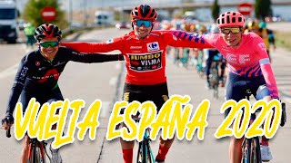 🇪🇨 Richard Carapaz 🚂🥈🚲 Vuelta a España 2020  Resumen final [upl. by Ahsirt827]