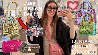 LONDON LUXURY SHOPPING VLOG 2021  Come Shopping With Me at Selfridges Dior Chanel amp Louis Vuitton [upl. by Ernestine]