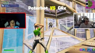 Peterbot Vs Clix 2v2 Zone Wars Wagers [upl. by Nicks]