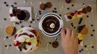 Chocolate Fondue Recipe  Boska Choco Fondue Marie [upl. by Tteve]