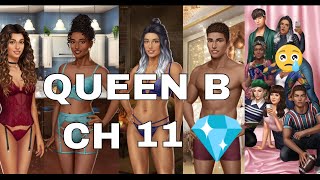 Choices Stories You Play  Queen B Chapter 11 Diamonds Used [upl. by Ailaham]