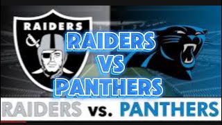 Raiders vs panthers highlights todaycarolina panthers vs las vegas raiders live todayraiders [upl. by Mcmullan179]