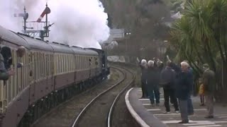 THE DOUBLE DUCHY 4936 5029 Part 3 Plymouth to St Austell doubleheadedgwrsteam doubleduchyrailtour [upl. by Aylmer]