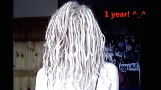 my 1 year natural free form dreadlock timeline [upl. by Eiclud211]