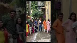 BHIDE FUNNY DANCE CHAMPAKLAL AND JETHALAL 😎SHORTVIDEOVIRAL [upl. by Brennen]