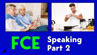 PASS the FCE Speaking Exam  Part Two TOPIC Learning Skills Example 13 [upl. by Ynaoj]