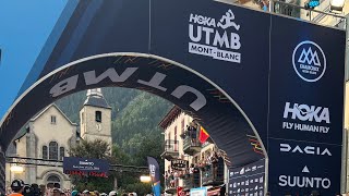 L’hymne de l’UTMB départ de l’Ultra Trail du Mont Blanc 2024 [upl. by Arocat]