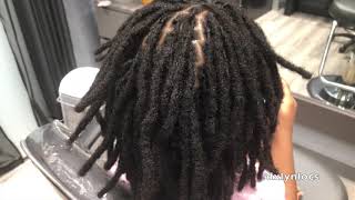 INSTANT LOCS  HOW I DO THEM AND WHAT TO EXPECT  ARE THEY EXTENSIONS [upl. by Eelrefinnej]