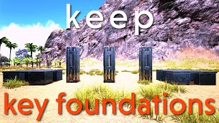 keep key foundations  Ark Survival Evolved 140 [upl. by Sanferd400]