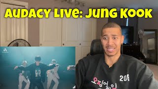 Audacy Live Jung Kook Performs REACTION [upl. by Aan]