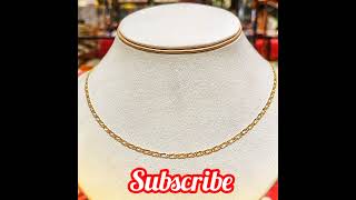 Latest gold chain designs lightweightjewellerydesigns goldjewellery chaindesign chainjewelry [upl. by Emlyn]