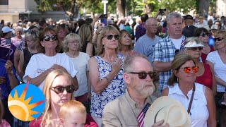 Granite Mountain Hotshots memorialized 10 years after wildfire killed 19 [upl. by Concettina]