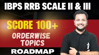 IBPS RRB GBO Scale 2 amp 3 Orderwise Topics for 100 Score [upl. by Hanas]