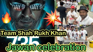 Join the Highenergy Celebration of Jawan Movie with Team Shah Rukh Khan in Aurangabad 💥💥 jawan [upl. by Bopp]