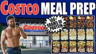 Costco Vegan Meal Prep  5 Days Of Easy High Protein Meals [upl. by Zetrauq]