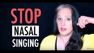 Nasal Singing  How to Fix Nasality in Your Voice [upl. by Llen324]