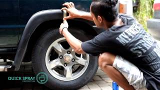 Pelembab  penghitam body kasar  plastik maupun semir ban TIRE SHINE amp TRIM DRESSING [upl. by Briggs242]