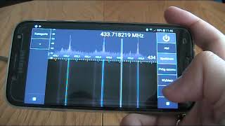 How to make radio scanner from smartphone with RTLSDR DVBT dongle [upl. by Nodmac]