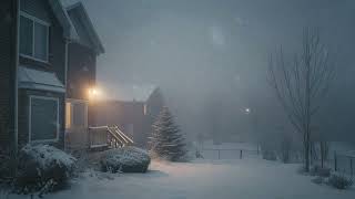 Wind Down Your Mind with Soothing Blizzard and Wind Sounds  Sleep Better Tonight [upl. by Bigford]