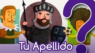 ¿De dónde viene tu apellido Parte 1 [upl. by Chemaram]