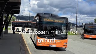 28Bussen minutt for minutt 🇧🇻 [upl. by Dygall]