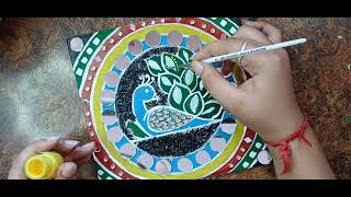 making decorative items for wall hanging  PS art amp craft [upl. by Legin]