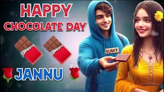 Chocolate day 🍫🌹shayari  9 February chocolate day status  Happy chocolate day shayari [upl. by Hafeenah]