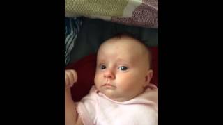 Baby cries when Mom sings [upl. by Jillayne]