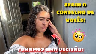 SEGUR O CONSELHO DE VOCÊS E TOMEI UMA DECISÃO🥺 videoviral [upl. by Odyssey]