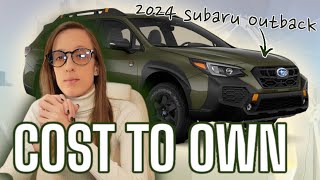 Subaru Outback 2024  Cost to Own  Financial Analysis [upl. by Yuille]