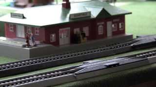 HO Scale Model Train Set 4x6 Lionell and Bachman Layout [upl. by Eetnahs]