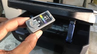 How to Change Ink in a Canon PIXMA MX300 Printer [upl. by Ruhtracm881]