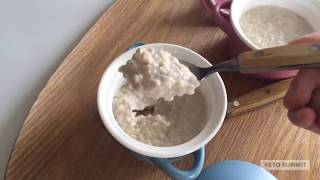 Creamy Keto Almond Porridge [upl. by Swift474]