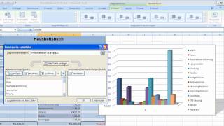 Excel für Einsteiger  Teil 6 Diagramm einfügen und formatieren [upl. by Retsim]