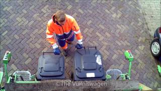 Vuilniswagen VDK GoPro  Garbagetruck loadvieuw [upl. by Azeria]