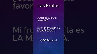 01 QAE Ep 195 Básicos  preguntasfrecuentes cosas vocabularios frutas frutasverduras [upl. by Gerta]