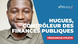 Concours Contrôleur des Finances Publiques Hugues est admis  EFM Fonction Publique [upl. by Etnemelc]