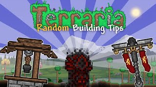 Terraria 14 Build Tips 1  Advanced interior design and more [upl. by Emily]